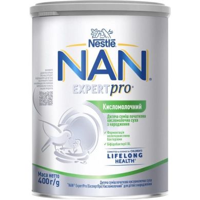 Дитяча суха суміш NAN ExpertPro Кисломолочний для дітей з народження 400 г 8445290744371