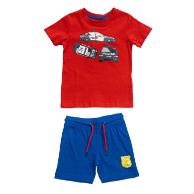 Детский комплект футболка и шорты Blue Seven 122 Красный 827037 X