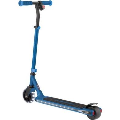 Електросамокат GLOBBER серії E-MOTION 6 синій, з підсвіткою, 50кг, 6+, 2 колеса 756-100