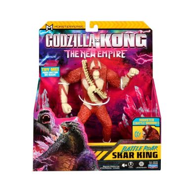 Фигурка GODZILLA X KONG СКАР КИНГ ГОТОВ К БОЮ (18 cm, звук) 35508G