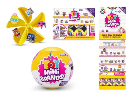 Фигурки-сюрп в шаре Zuru Mini Brands TOY в ассортименте S3 6855982