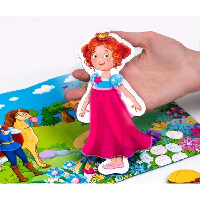 Гра настільна Vladi Toys магнітна Принцеса VT3204-26