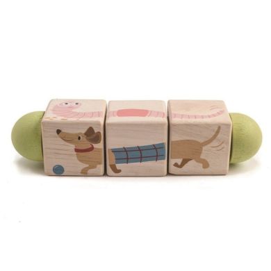 Іграшка з дерева Піраміда з кубів Tender Leaf Toys TL8451