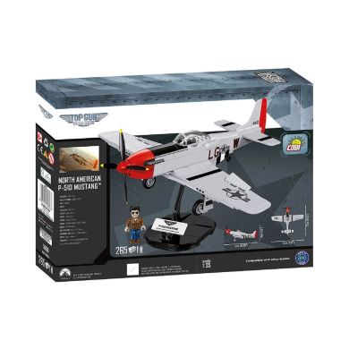 Конструктор COBI Топ Ган 2 Винищувач P-51 &laquo;Мустанг&raquo;, 262 деталей COBI-5806