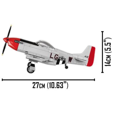 Конструктор COBI Топ Ган 2 Винищувач P-51 &laquo;Мустанг&raquo;, 262 деталей COBI-5806
