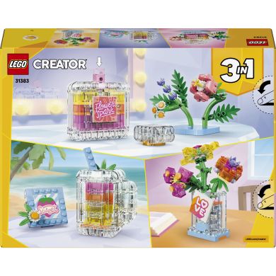 Конструктор Флакон для парфумів із квітковим декором Lego Creator 31383