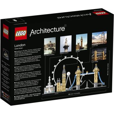 Конструктор LEGO Architecture Лондон, 468 деталей 21034