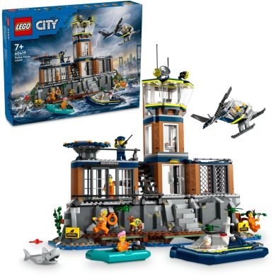 Конструктор Поліцейський острів-в'язниця LEGO City Police 60419