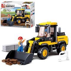 Конструктор SLUBAN Місто Бульдозер і фігурки 212 деталей M38-B0538