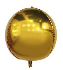 Кулька фольгована Hinja Сфера Золото 21573