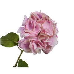 Квітка штучна Гортензія лаванд.-рожева 74 см Silk-ka 140003