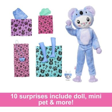 Лялька Barbie Cutie Reveal серії Чудове комбо кролик в костюмі коали HRK26
