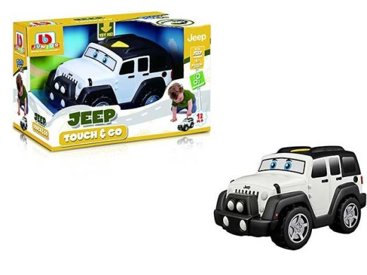 Машинка іграшкова BB Junior Jeep Wrangler Unlimited зі звуковими ефектами біла 16-81801, Білий