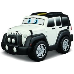 Машинка іграшкова BB Junior Jeep Wrangler Unlimited зі звуковими ефектами біла 16-81801, Білий