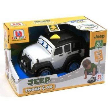 Машинка іграшкова BB Junior Jeep Wrangler Unlimited зі звуковими ефектами біла 16-81801, Білий
