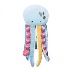 Мягкая игрушка DouDou Радужная медуза Коллекция Морские сокровища, 80 см, HO3075