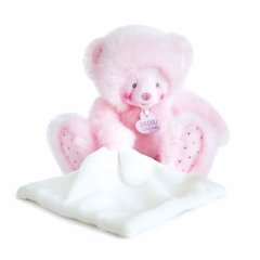 Мягкая игрушка DouDou Розовый медведь DC3551, Розовый