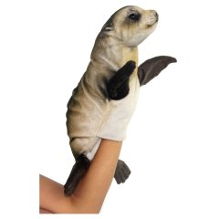 Мягкая игрушка на руку Тюлень маленький, серия Puppet, длина 35 см Hansa 8033