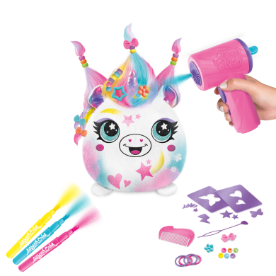 Набір DIY AIRBRUSH PLUSH Hair'iffic Зроби зачіску Принцеса з іграшковим аерографом AIR040/1