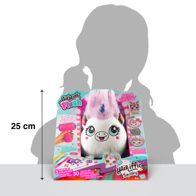 Набір DIY AIRBRUSH PLUSH Hair'iffic Зроби зачіску Принцеса з іграшковим аерографом AIR040/1