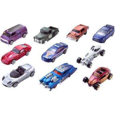 Набір машинок Hot Wheels 10 шт 54886