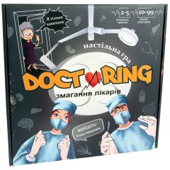 Настільна гра 30916 (укр) Doctoring - змагання лікарів, в кор-ці 33-32-4,2 см 30916