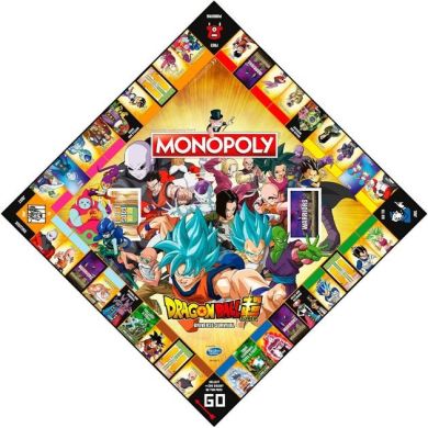 Настільна гра DRAGON BALL Super Monopoly Winning Moves EN Драгон бол 4095