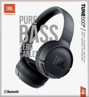 Наушники JBL T500BT Black JBLT500BTBLK