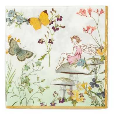 Одноразові серветки 20 шт. В упаковці, серія TRULY FAIRY Talking Tables TSFAIRY-NAPKIN