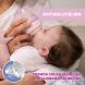Пляшка пластикова Natural Feeling 250мл соска силіконова від 2 місяців середній потік дівчинка 8058664153633