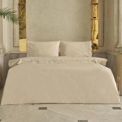 Постільна білизна Karaca Home Carmello, білий (простирадло 240x260, підковдра 200x220, 2 наволочки 50x70) 1000239908002