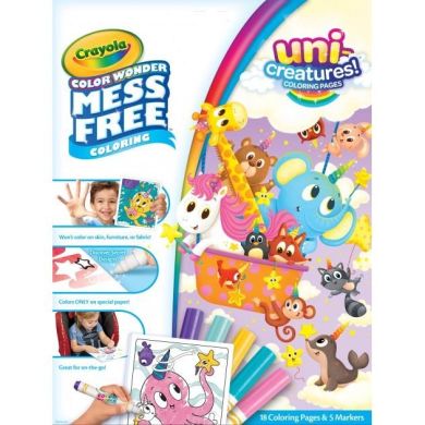 Раскраска Color Wonder Единорогие создания Crayola 919069.018
