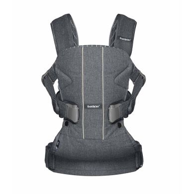 Рюкзак BB Baby Carrier ONE Denim grey/Dark grey Cotton Mix 98094, Сірий