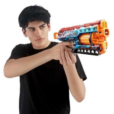 Быстрострельный бластер X-Shot Skins Griefer Apocalypse (12 патронов), 36561E
