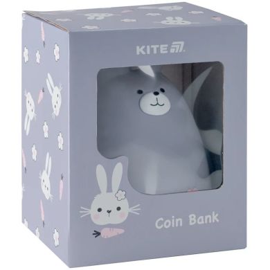 Скарбничка Kite Grey Bunny K25-498-8