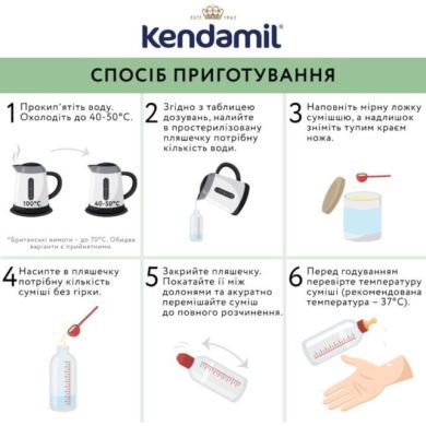 Суха суміш Kendamil Goat 2 на козячому молоці 6-12 місяців 800 г 5056000506887