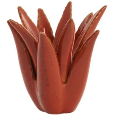 Свічник &Oslash;11,5x11,5 см CACTUS, кераміка, помаранчевий Light&Living 6061590