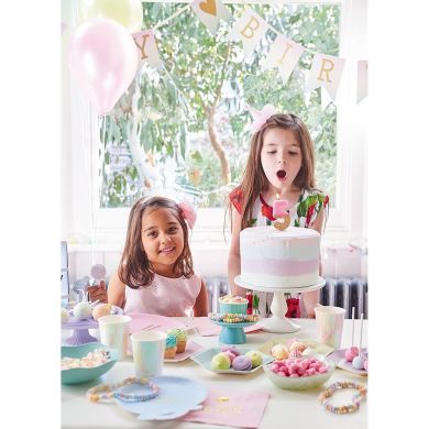 Святкова свічка-номер Talking Tables цифра &laquo;5&raquo; рожева 1 шт BDAY-CANDLE-5