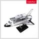 Трехмерная головоломка-конструктор NASA Космический шаттл Дискавери Cubic Fun DS1057h