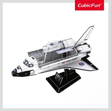Трехмерная головоломка-конструктор NASA Космический шаттл Дискавери Cubic Fun DS1057h