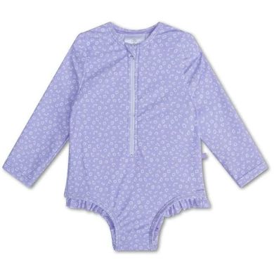 Цілісний купальник Girls Леопард Ліловий 98/104 Swim Essentials 2023SE537