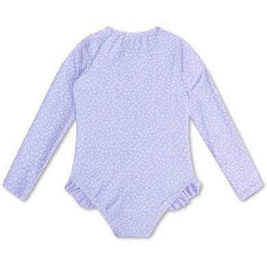Цілісний купальник Girls Леопард Ліловий 98/104 Swim Essentials 2023SE537