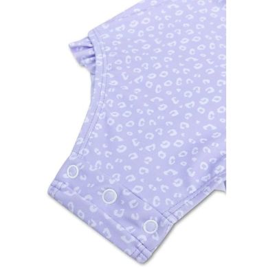 Цілісний купальник Girls Леопард Ліловий 98/104 Swim Essentials 2023SE537