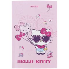 Блокнот Kite Hello Kitty термобіндер, А5, 64 аркуші, нелінований HK24-193-1