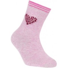 Дитячі шкарпетки для дівчинки Conte TIP-TOP світло-рожеві р. 22 5С-11 СП