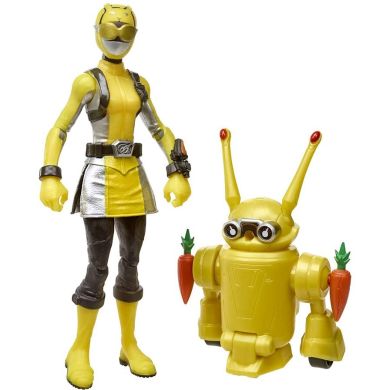 Фігурка Могутні Рейнджери серії Beast Morphers Yellow Ranger and Morphin Jax Beastbot, 15 см E8087