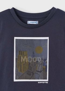 Футболка для хлопчика короткий рукав 5J, р.110 Синій Mayoral 3022