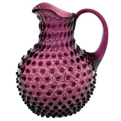 Графин для напитков Hobnail фиолетовый, 2000 мл KLIMCHI 16184/2000-21/27