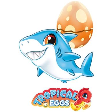 Іграшка, що зростає, в яйці Tropical Eggs Мешканці тропічних морів (в асортименті, в дисплеї) 77/CN-2020