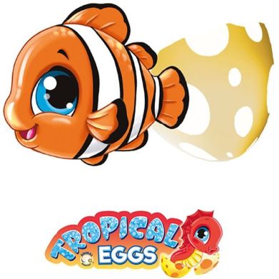 Іграшка, що зростає, в яйці Tropical Eggs Мешканці тропічних морів (в асортименті, в дисплеї) 77/CN-2020